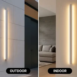 Aplique de pared interior/exterior - 22W - 2700K - 1100mm - IP65