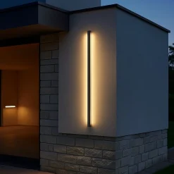Aplique de pared interior/exterior - 22W - 2700K - 1100mm - IP65