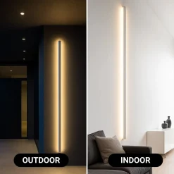 Aplique de pared interior/exterior - 36W - 2700K - 1800mm - IP65