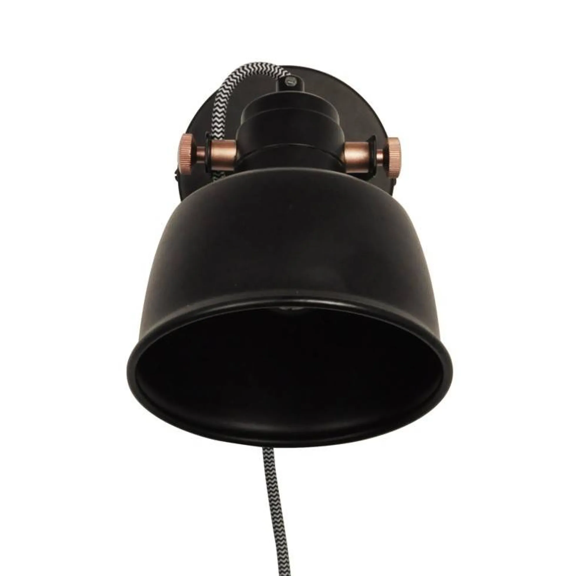 Aplique de pared interior "KUKKA" con interruptor y enchufe
