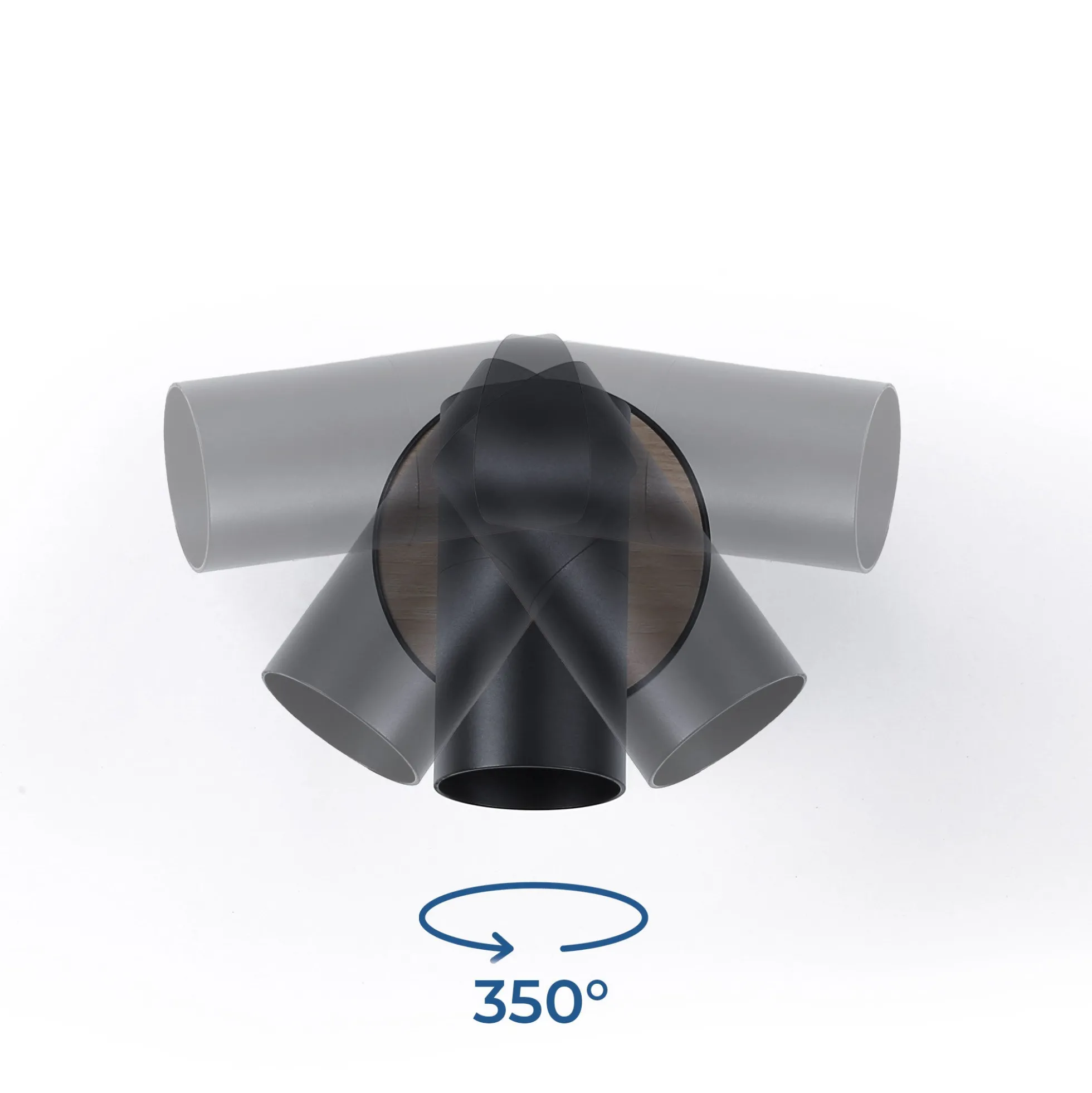 Aplique de pared interior "VILSA" - Orientable - GU10