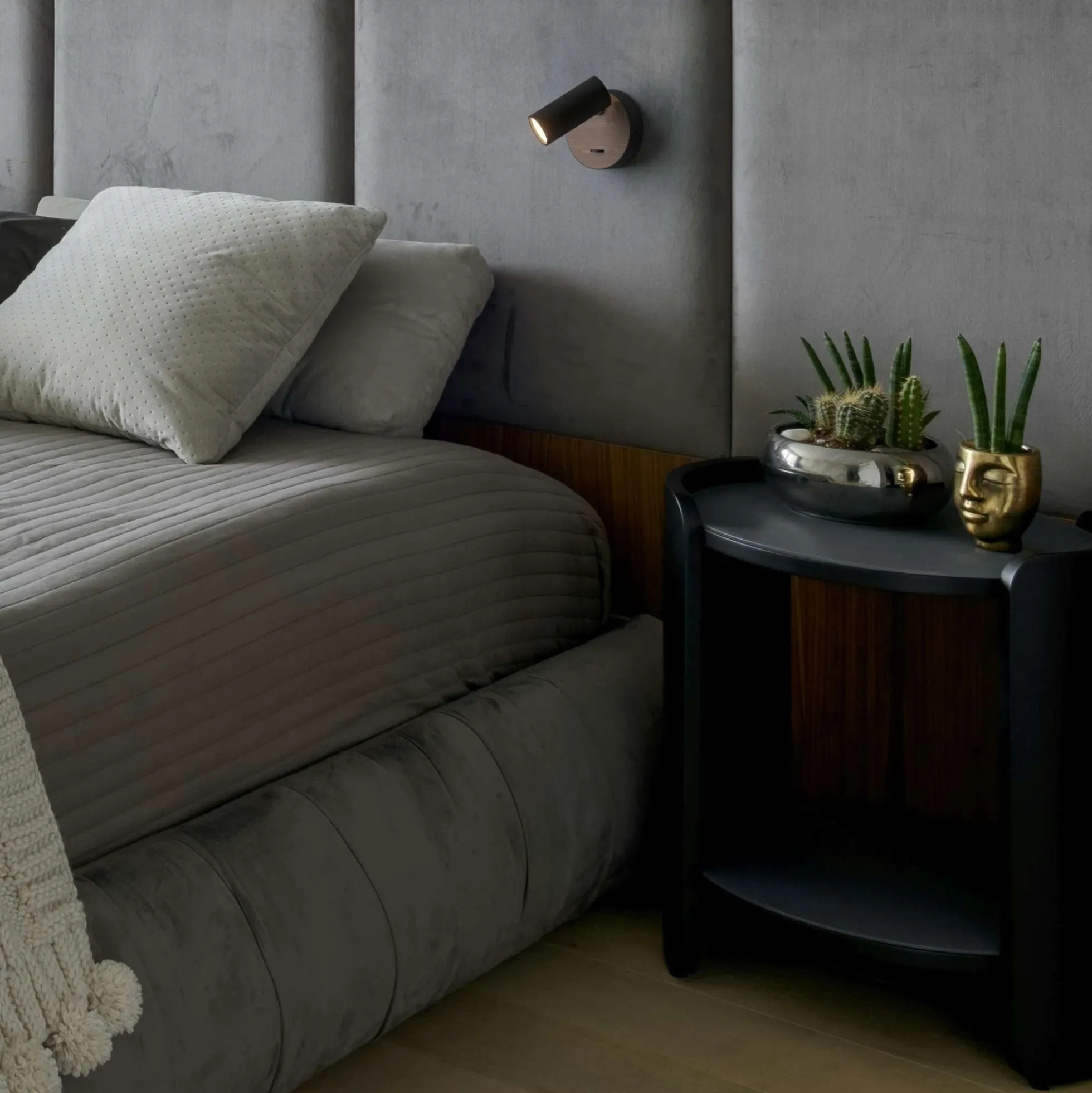Aplique de pared interior "VILSA" - Orientable - GU10