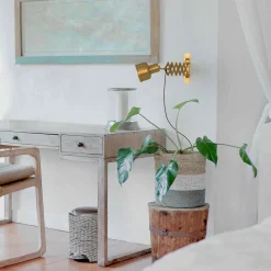 Aplique de pared interior vintage con fuelle
