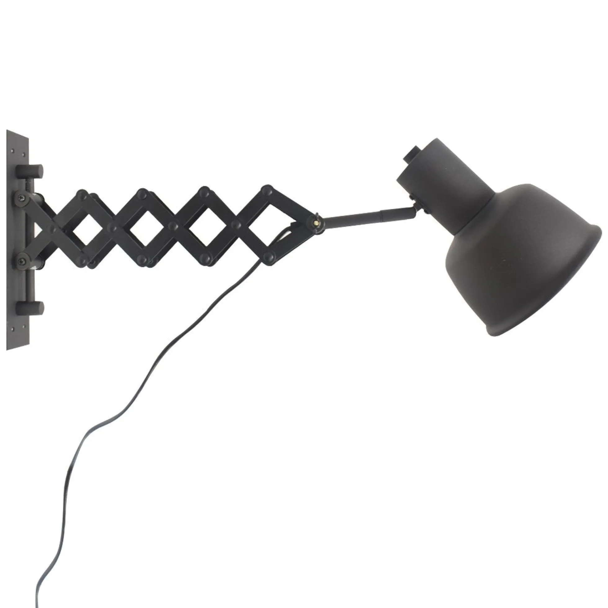 Aplique de pared interior vintage con fuelle "ROMA" - E27