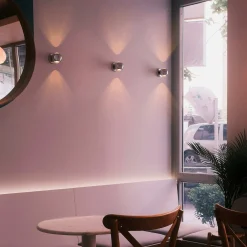 Aplique de pared LED con óptica 