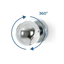 Aplique de pared LED con óptica 