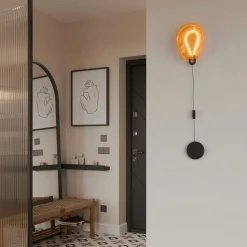 Aplique de pared LED cristal 