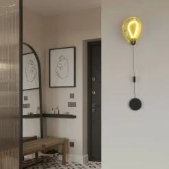 Aplique de pared LED cristal 