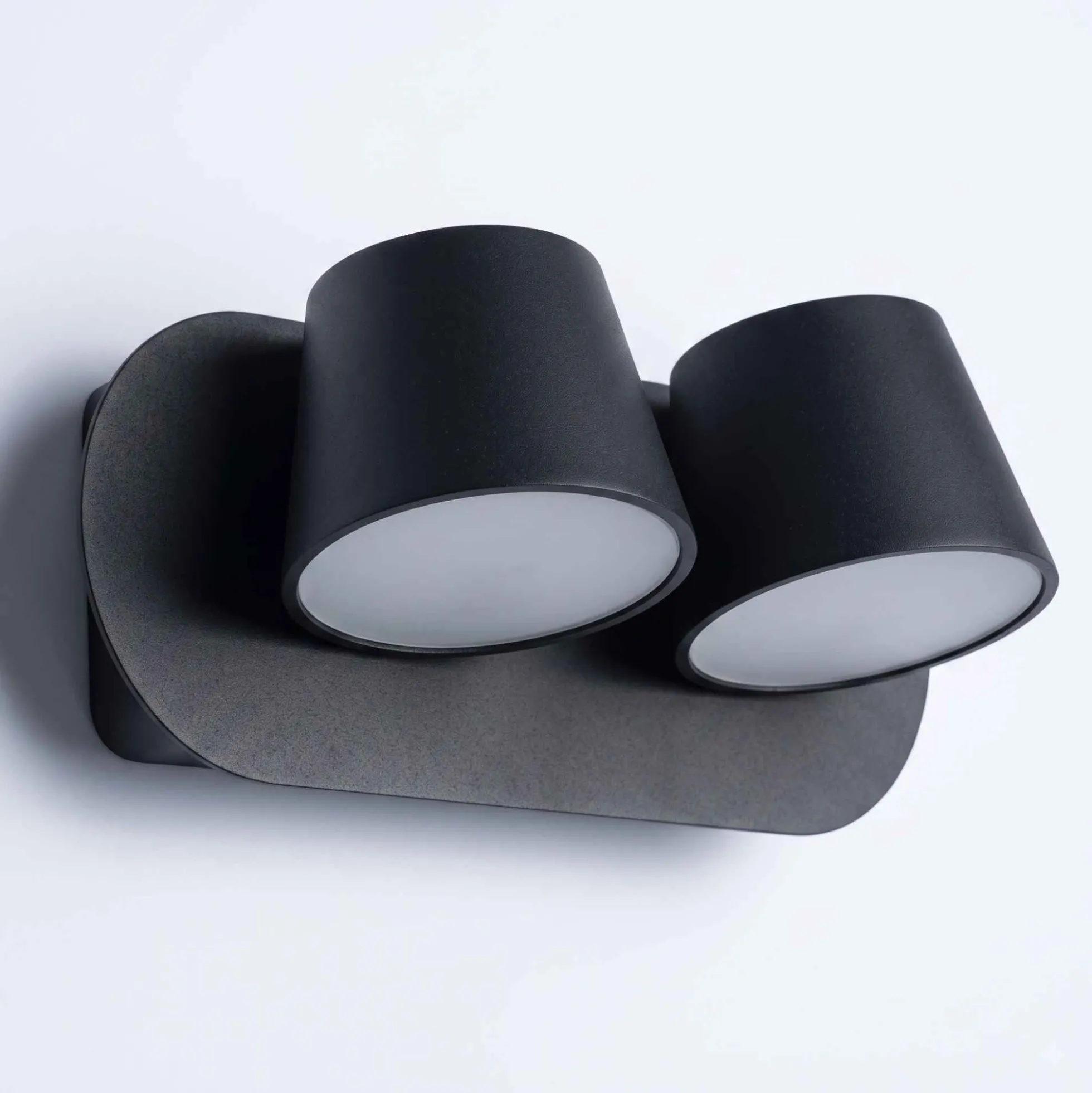 Aplique de pared LED doble "KOP-2" orientable 12W