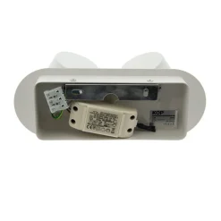 Aplique de pared LED doble "KOP-2" orientable 12W