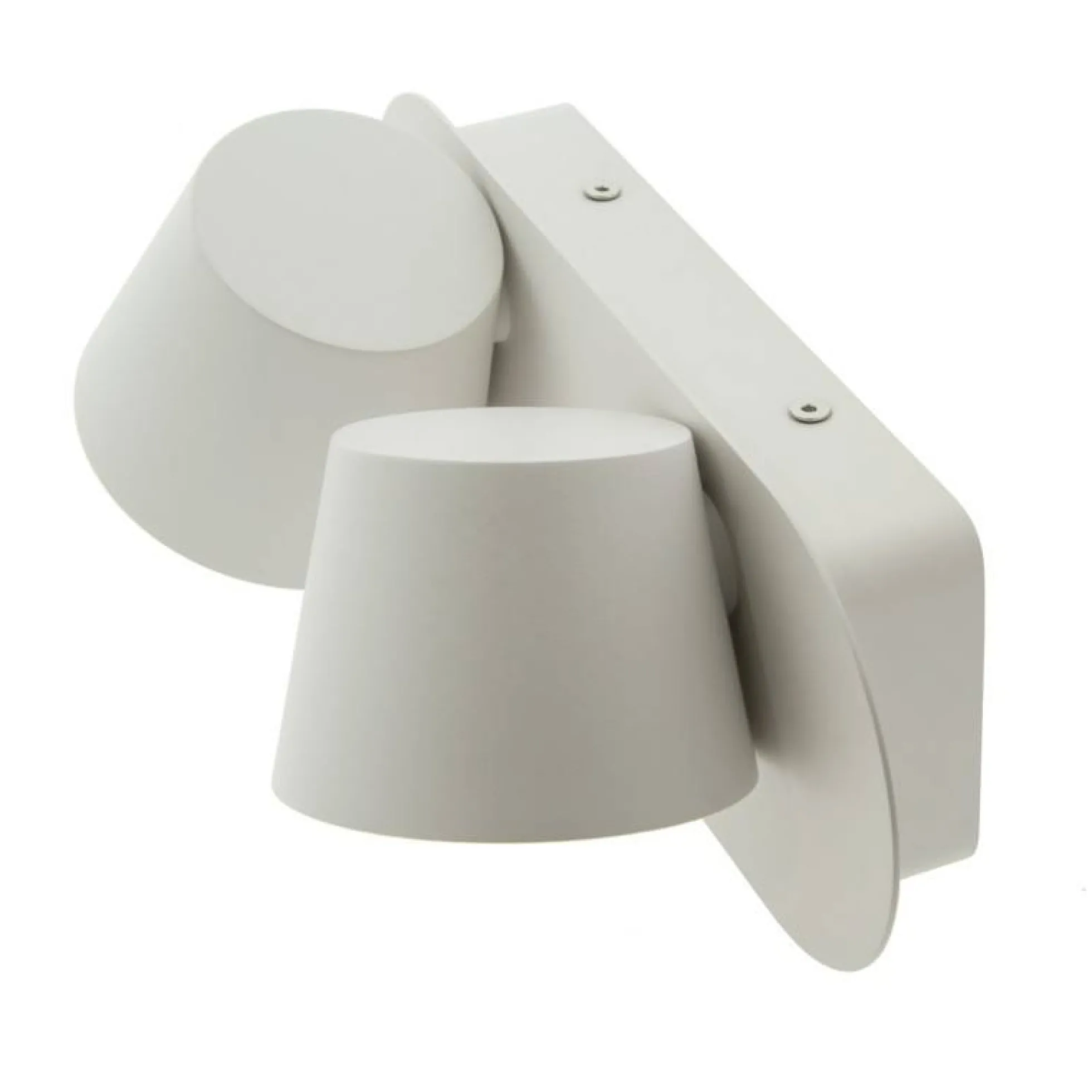 Aplique de pared LED doble "KOP-2" orientable 12W