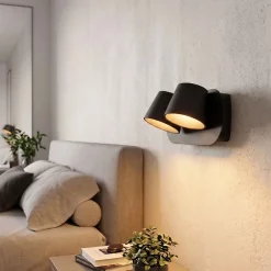 Aplique de pared LED doble
