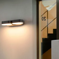 Aplique de pared LED doble para exterior orientable Endura 13W IP54