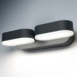 Aplique de pared LED doble para exterior orientable Endura 13W IP54