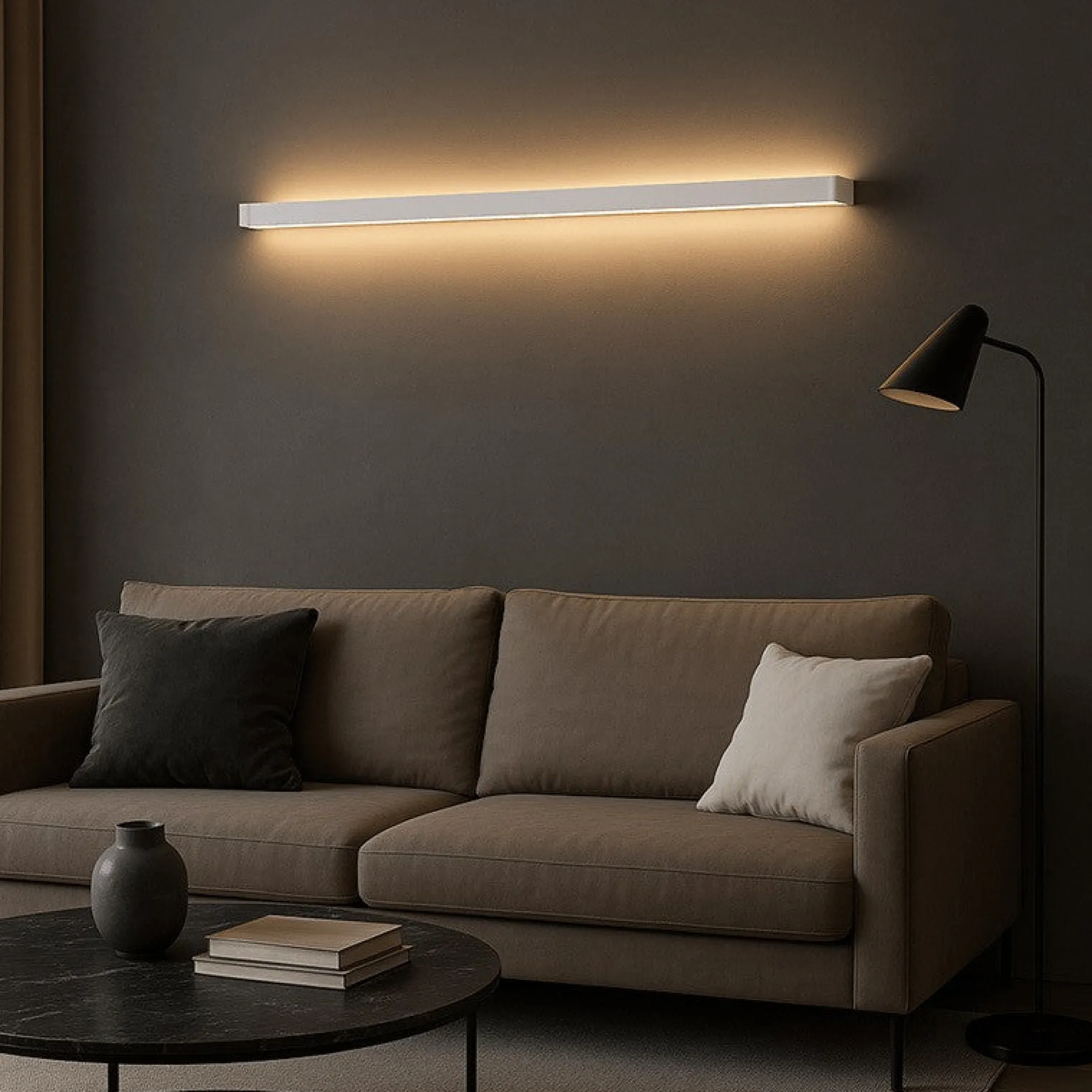 Aplique de pared LED "ETSO-1200" 120cm 24W