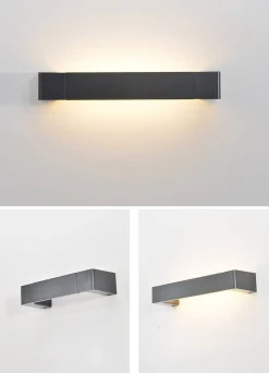 Aplique de pared LED interior bidireccional 
