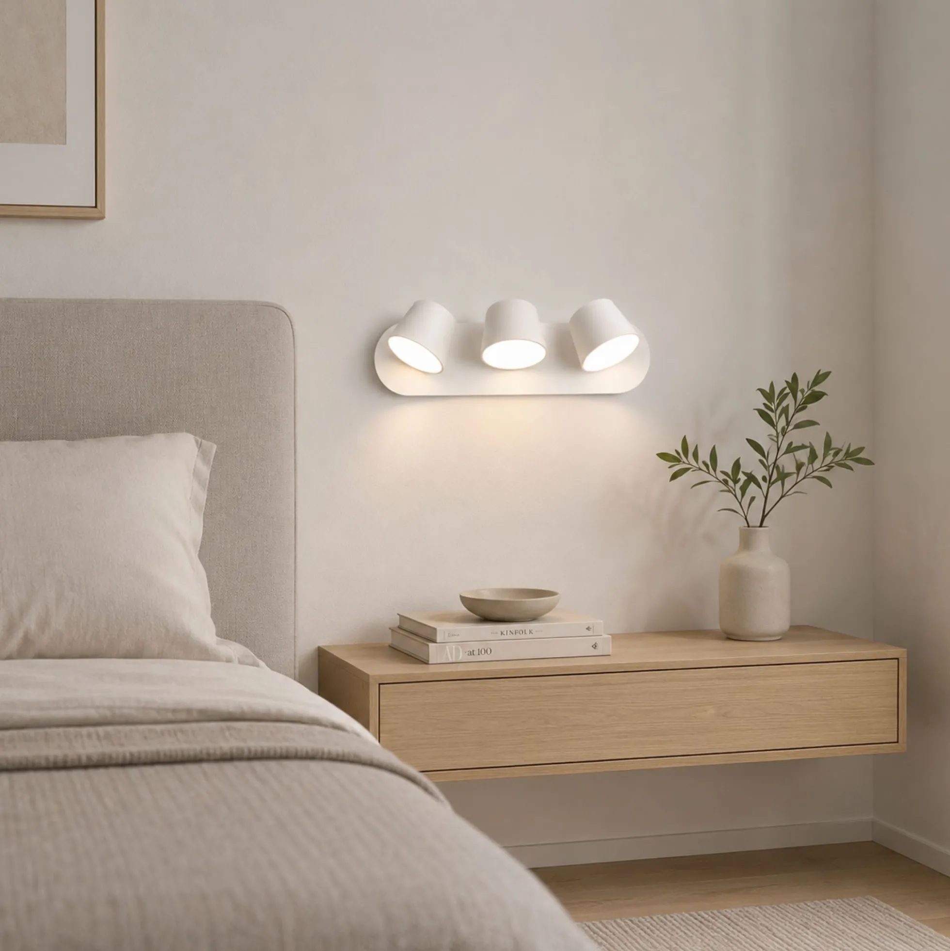 Aplique de pared LED "KOP-3" orientable 18W