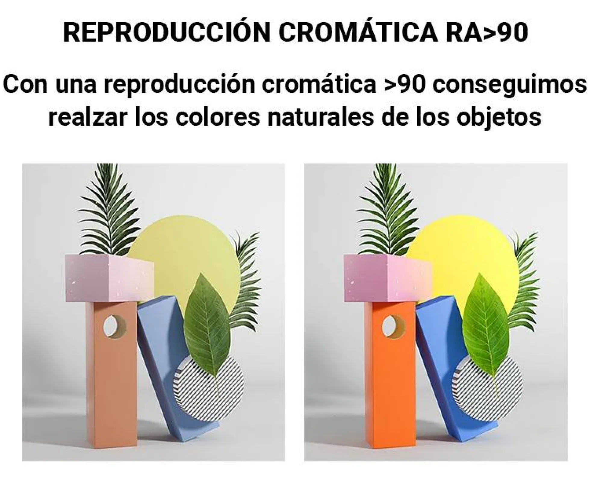 Aplique de pared LED "LOOK- 2" 18W CRI 90