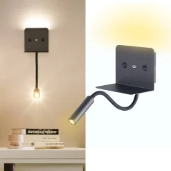 Aplique de pared LED para lectura 