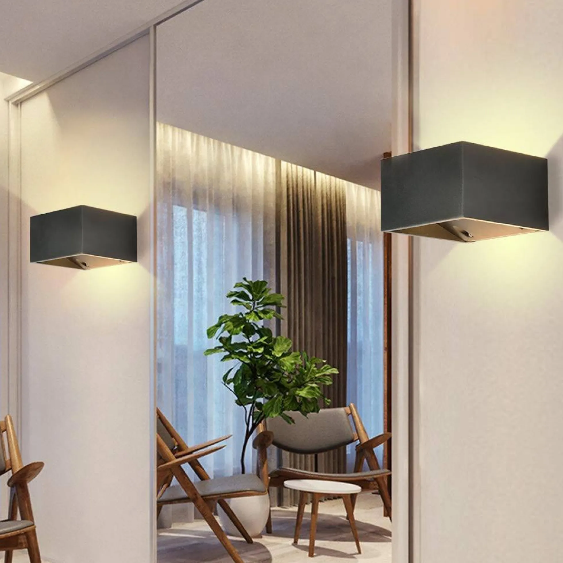 Aplique de Pared LED "QUARE" 10W COB