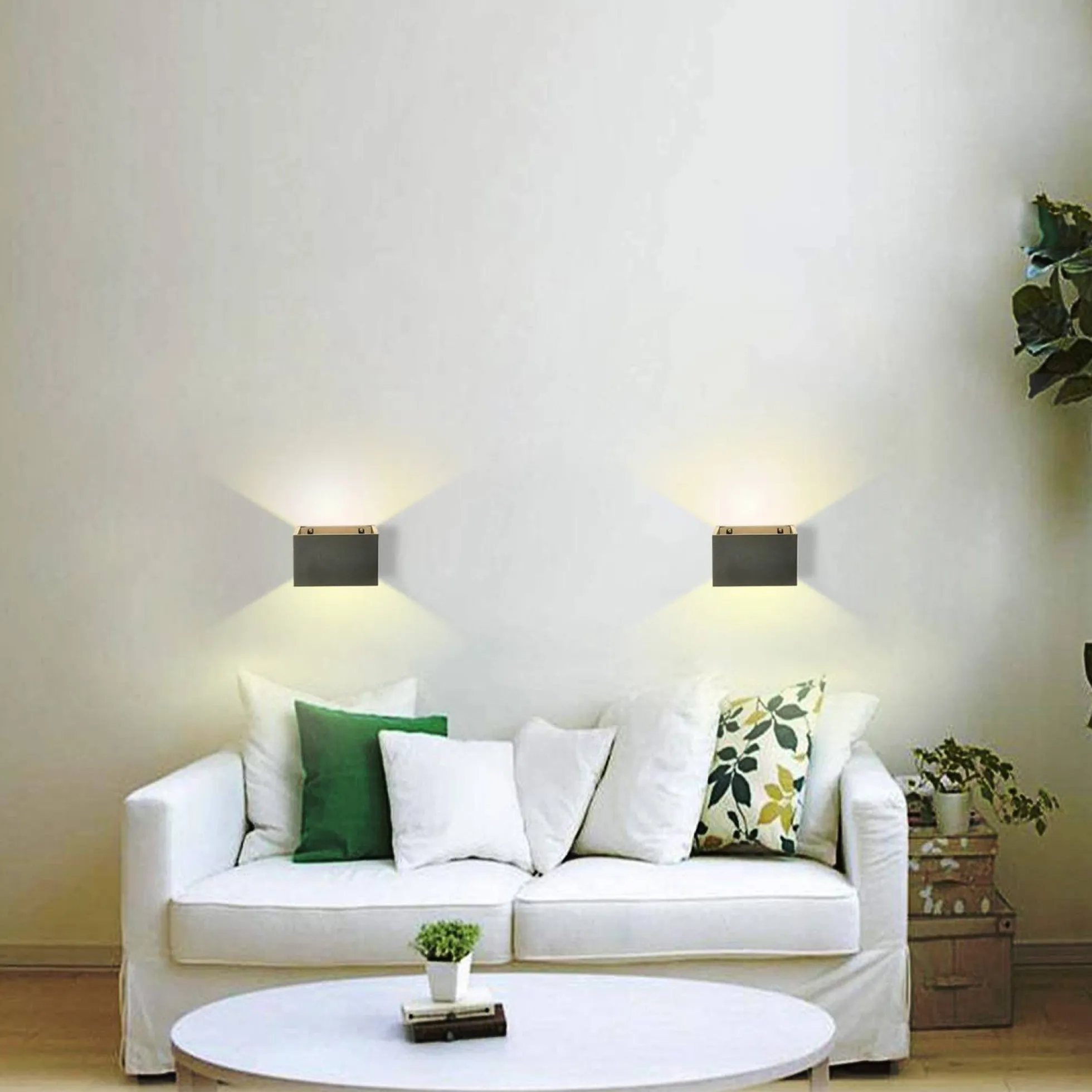 Aplique de Pared LED "QUARE" 10W COB