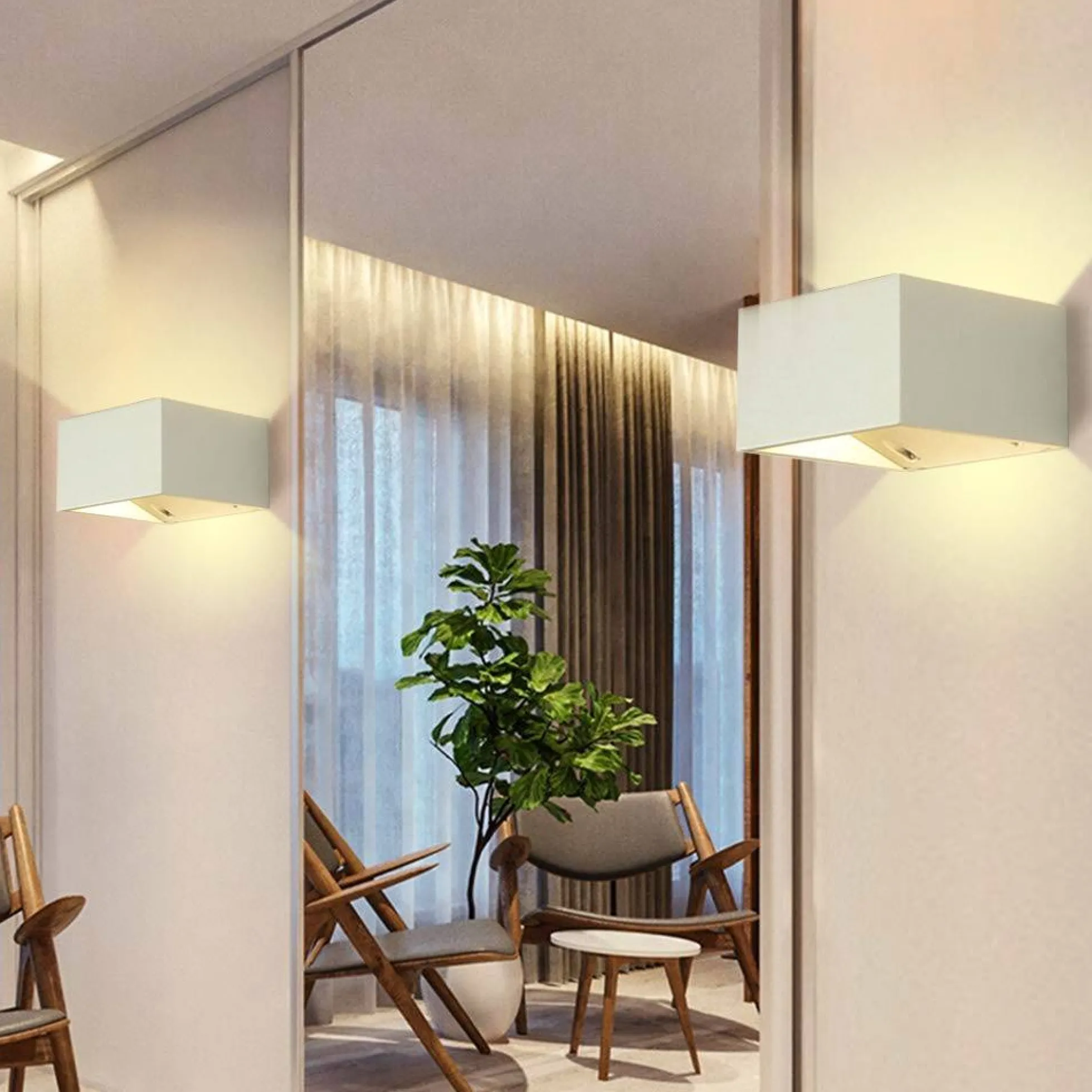 Aplique de Pared LED "QUARE" 10W COB