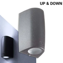 Aplique de pared LED up & down FUMAGALLI MARTA GU10 2x3,5W