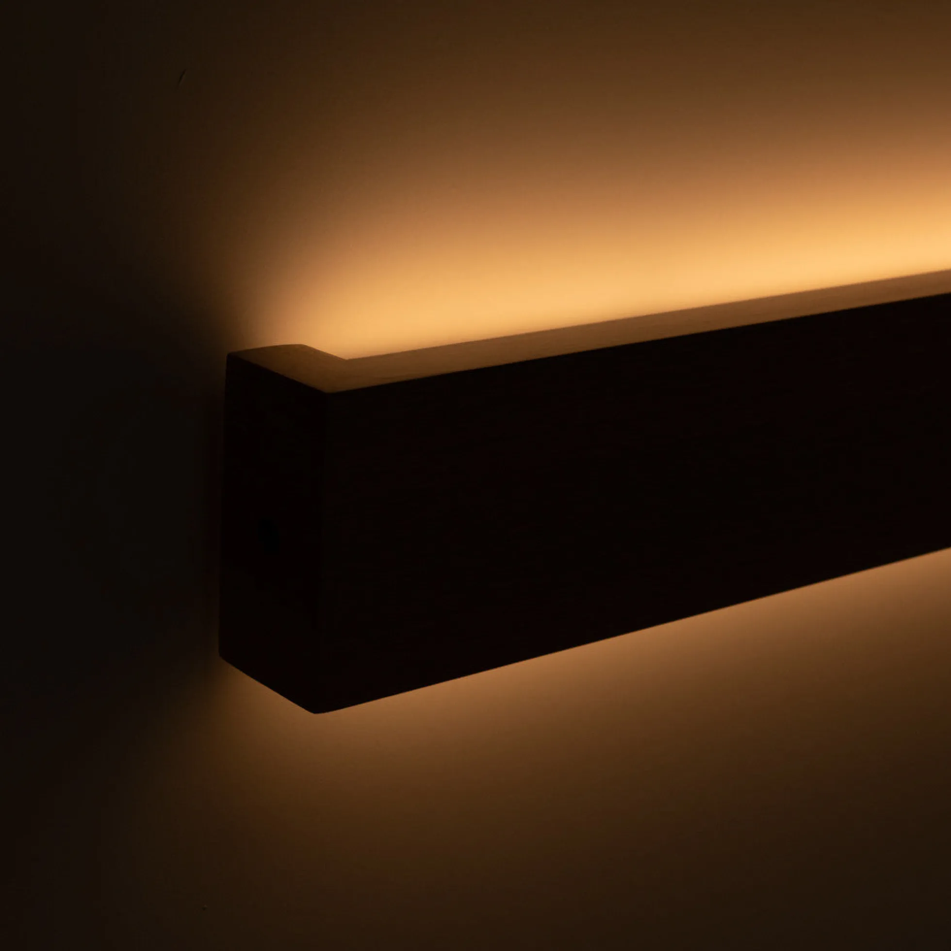Aplique de pared lineal madera "Wooden" - 26W - 100cm - Driver Philips