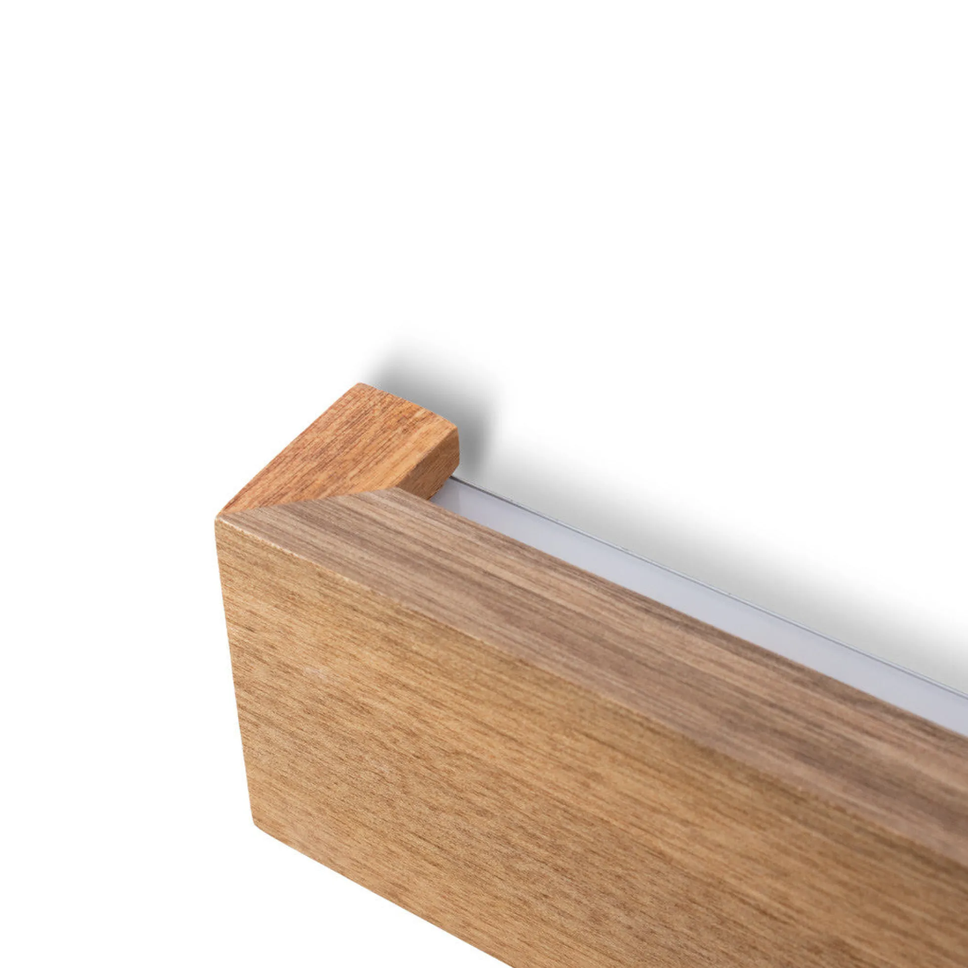 Aplique de pared lineal madera "Wooden" - 26W - 100cm - Driver Philips
