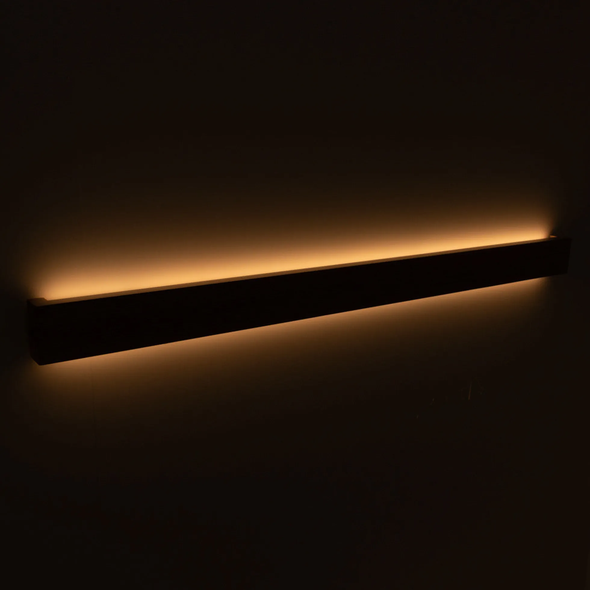 Aplique de pared lineal madera "Wooden" - 26W - 100cm - Driver Philips