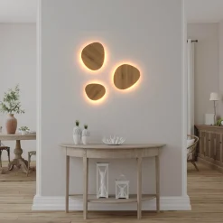 Aplique de pared madera