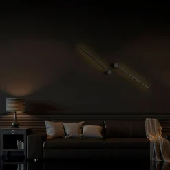 Aplique de pared minimalista lineal