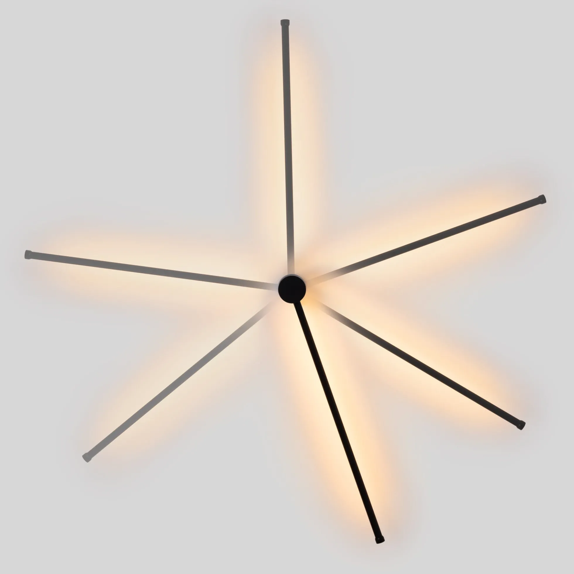Aplique de pared minimalista lineal "KENDA-R" 10W - Rotatorio 360º - Blanco Cálido