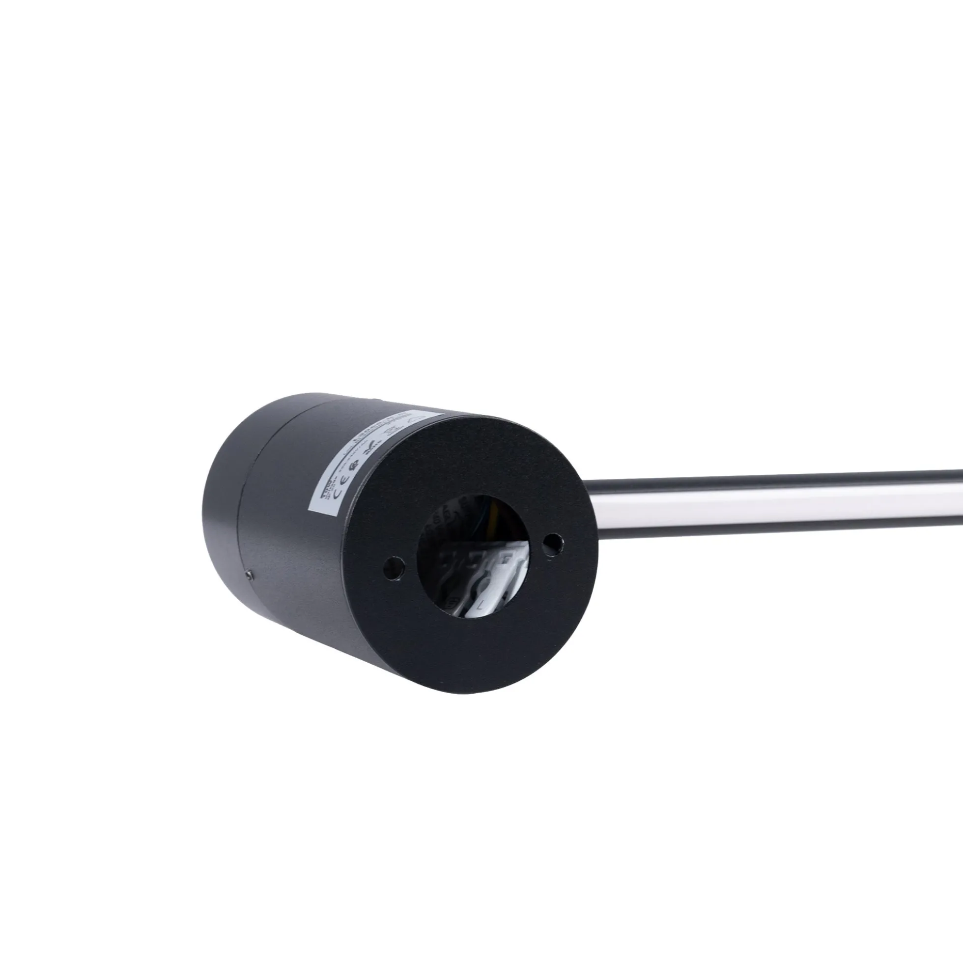 Aplique de pared minimalista lineal "KENDA-R" 10W - Rotatorio 360º - Blanco Cálido