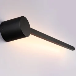 Aplique de pared minimalista lineal