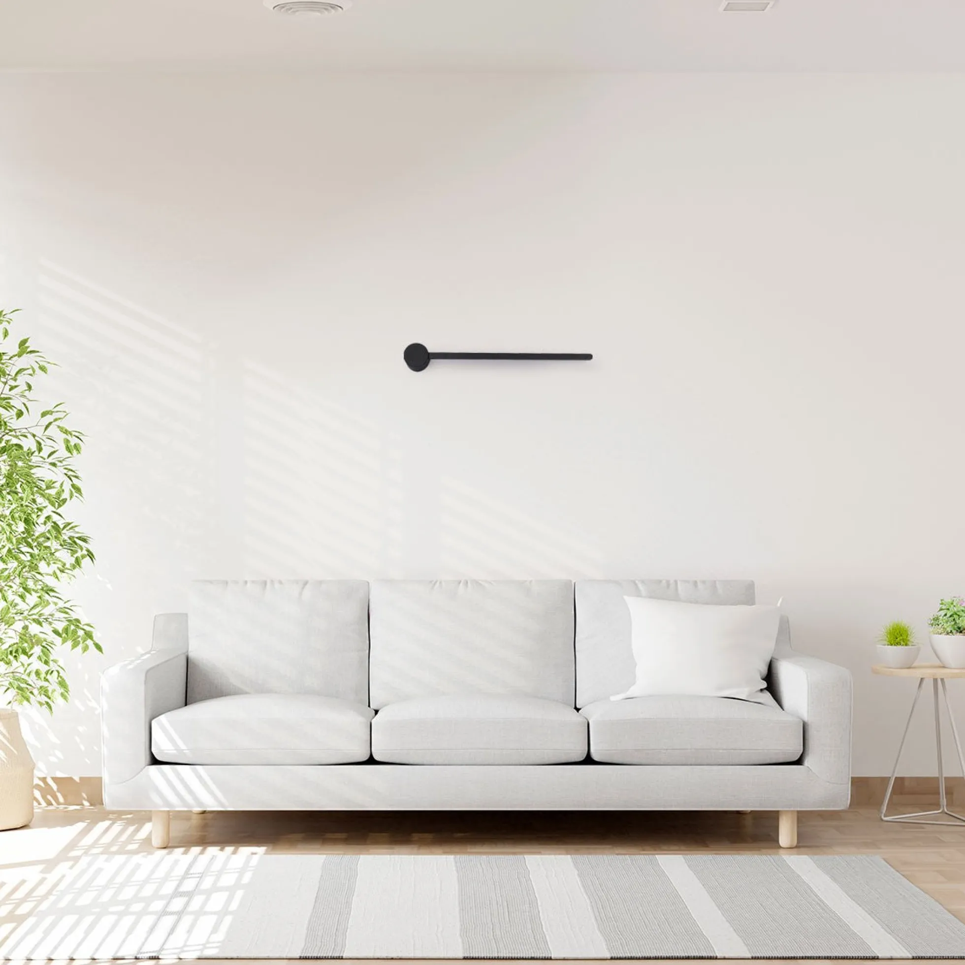 Aplique de pared minimalista lineal "KENDA" 10W - Blanco Cálido