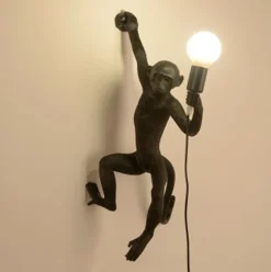 Aplique de pared mono de resina 