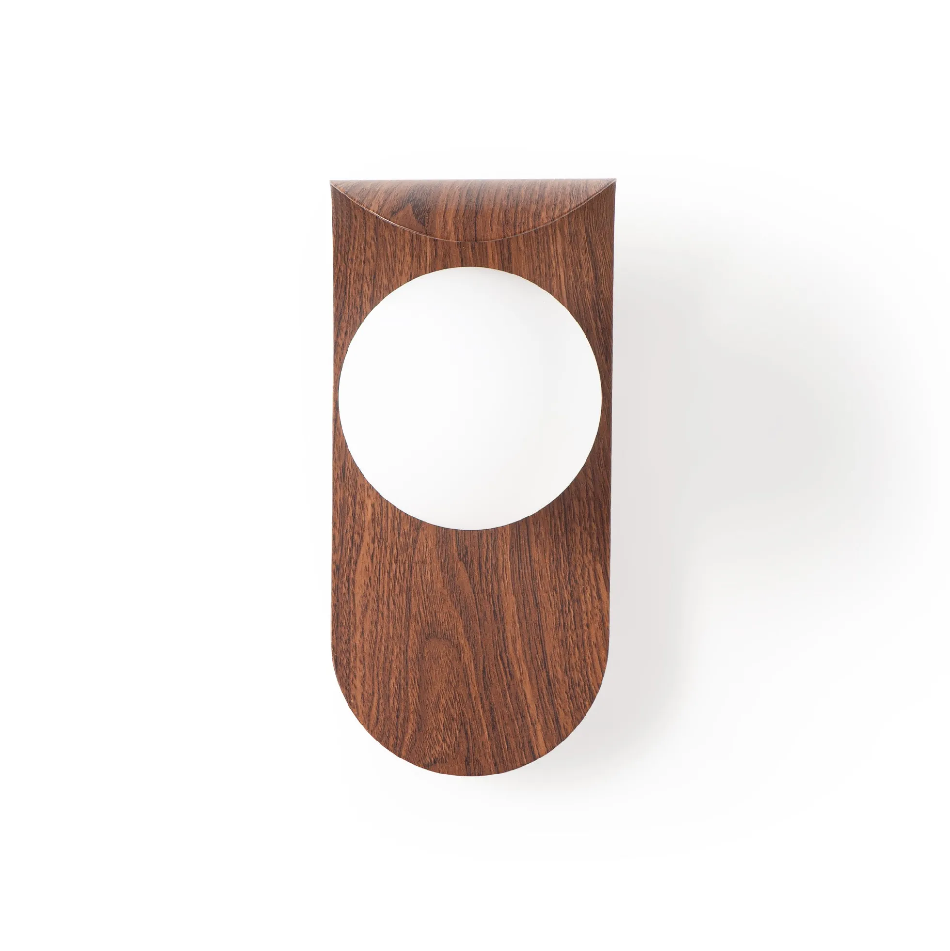 Aplique de pared "NARA" - Efecto madera - G9