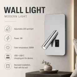 Aplique de pared 