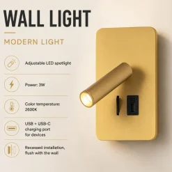 Aplique de pared 