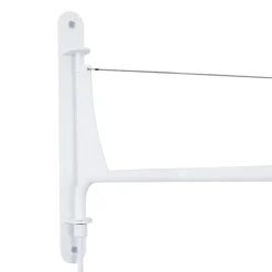 Aplique de pared orientable con cable y enchufe