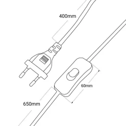 Aplique de pared orientable