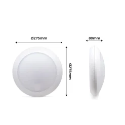Aplique de pared o techo con sensor FUMAGALLI BERTA E27