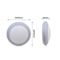 Aplique de pared o techo con sensor FUMAGALLI BERTA E27