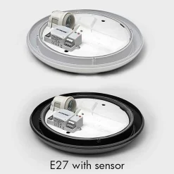 Aplique de pared o techo con sensor FUMAGALLI BERTA E27