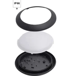 Aplique de pared o techo con sensor FUMAGALLI BERTA E27
