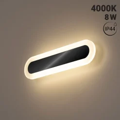 Aplique de pared para baño - 8W - 36 cm - 4000K