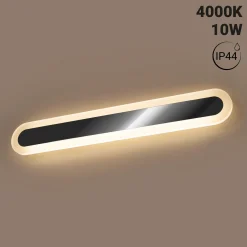 Aplique de pared para baño - 10W - 60 cm - 4000K