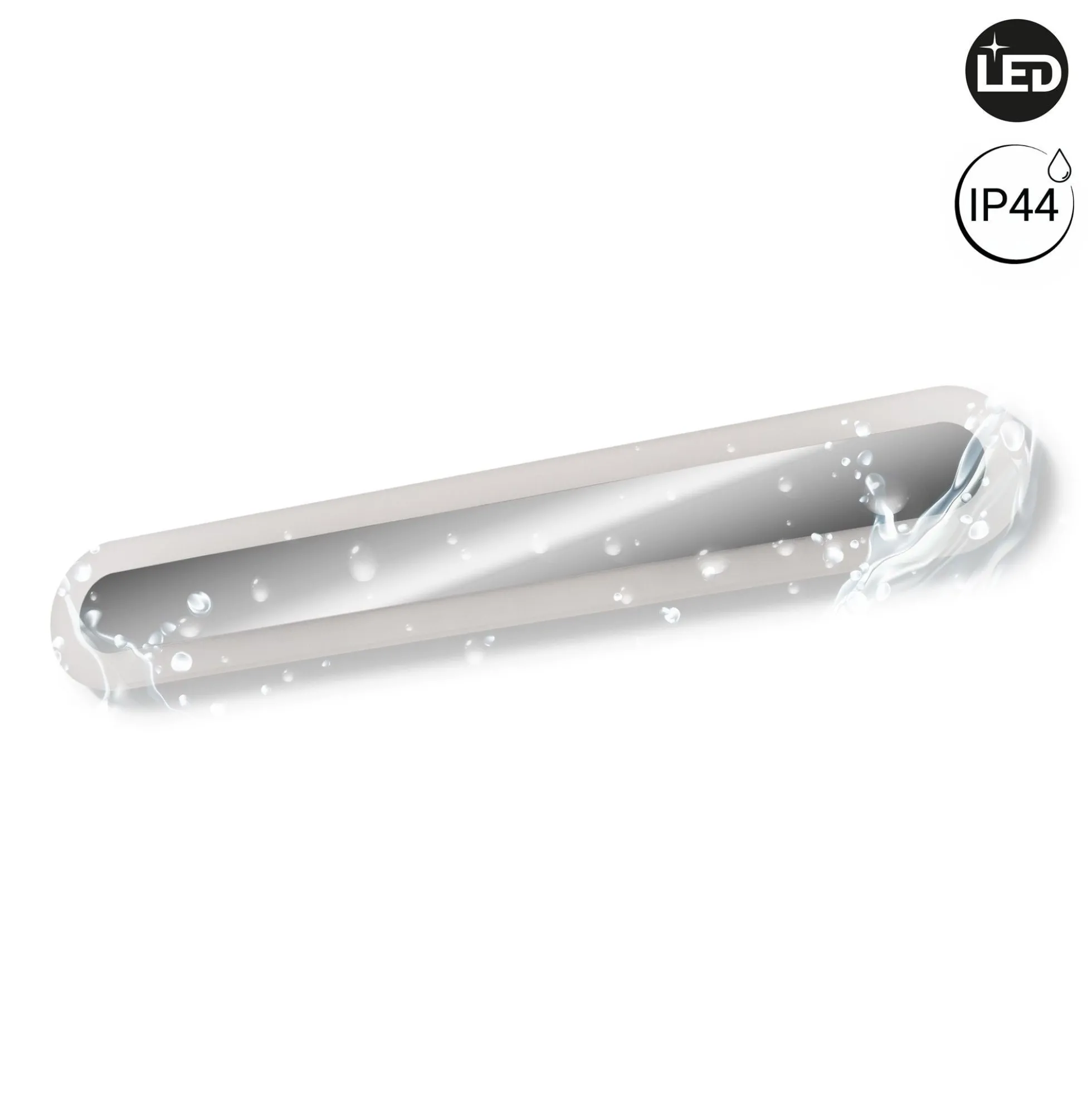 Aplique de pared para baño - 10W - 60 cm - 4000K