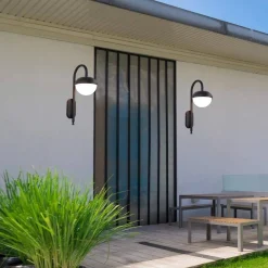 Aplique de pared para exterior 